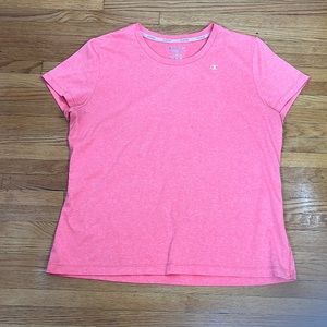 Coral Champion Workout Shirt